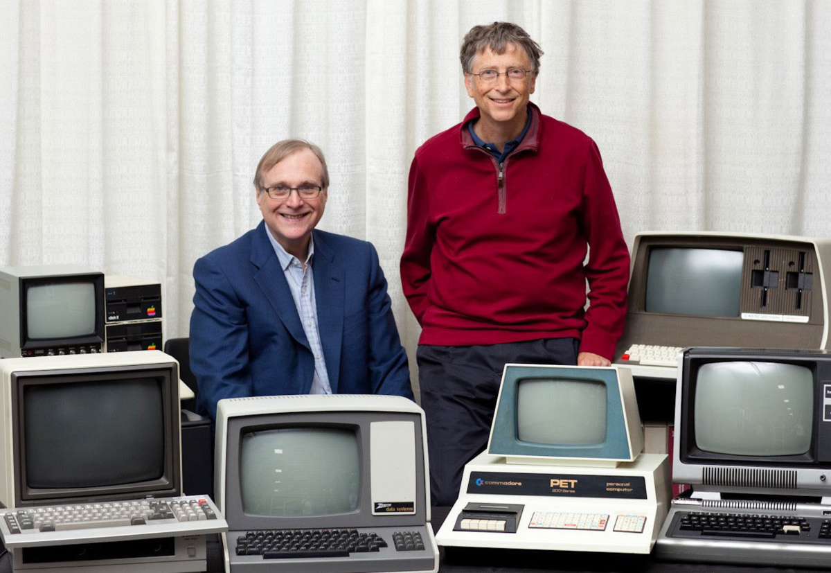 Первые создатели фотографии. Bill Gates and Paul Allen. Bill Gates Paul Allen Paul Gilbert. Paul Allen vs Bill Gates. Компьютер doc.