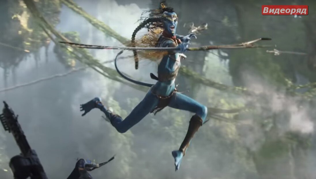 Кадры со съемок фильма "Аватар"