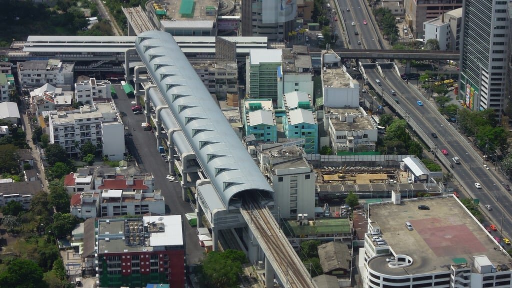 Окрестности станции Пхая Тхай