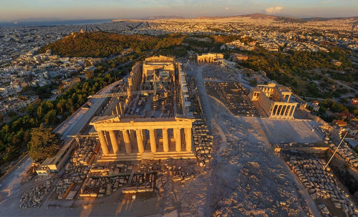 Acropolis Афины