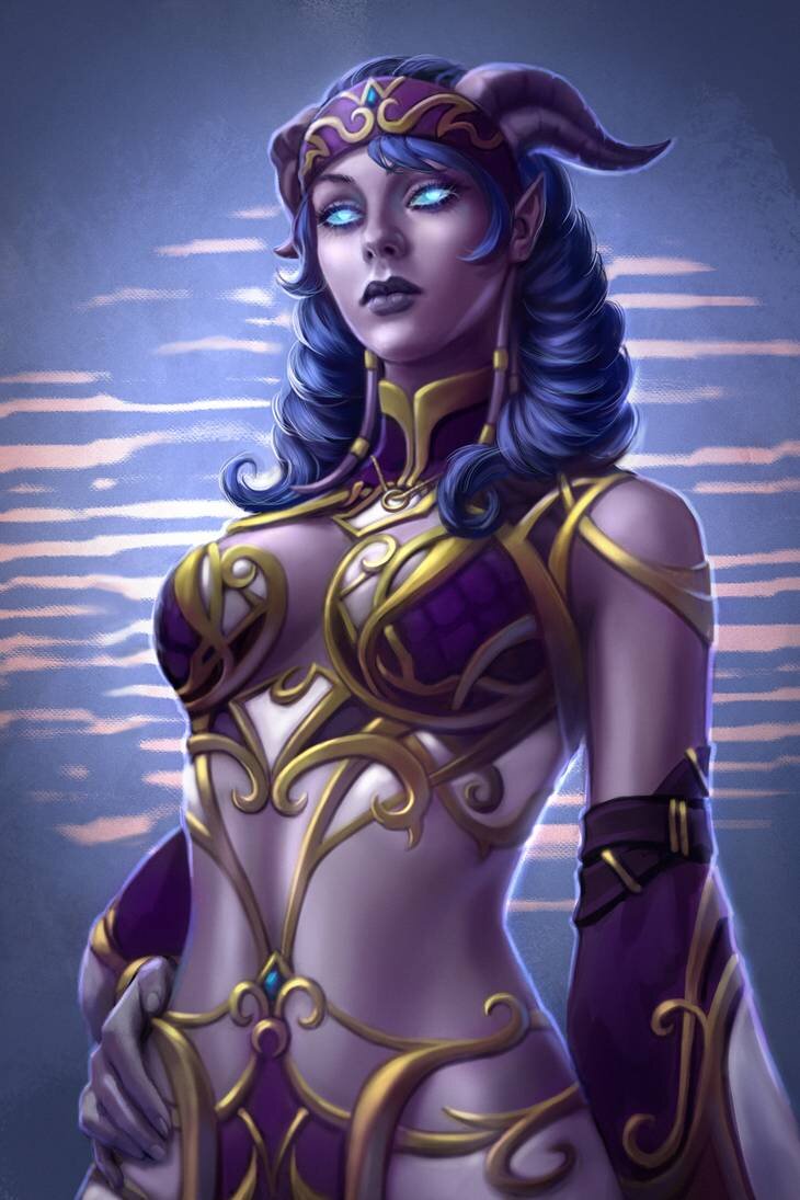 Draenei wow Armor Bikini