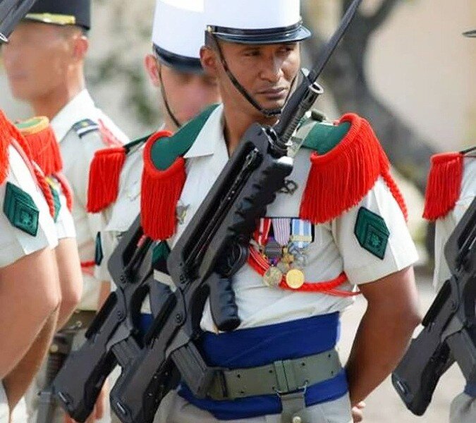 Солдат легиона в парадной форме