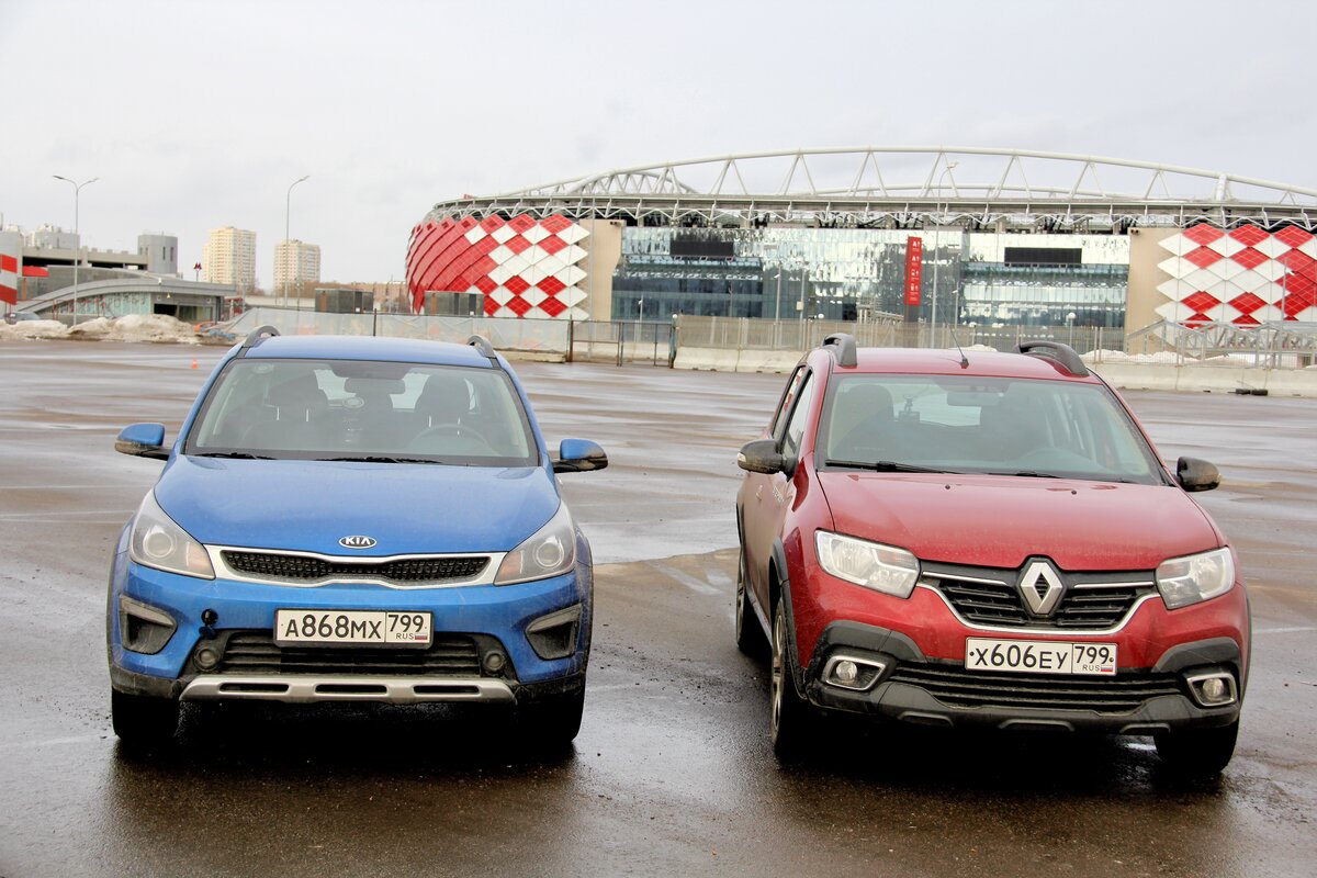 KIA Rio X-Line vs Renault Sandero Stepway City