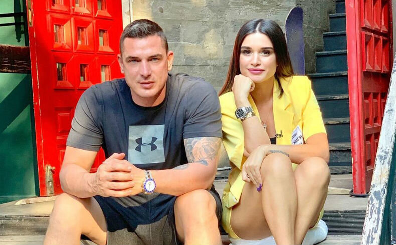 Курбан Омаров и Ксения Бородина 
​Фото: «Инстаграм»
