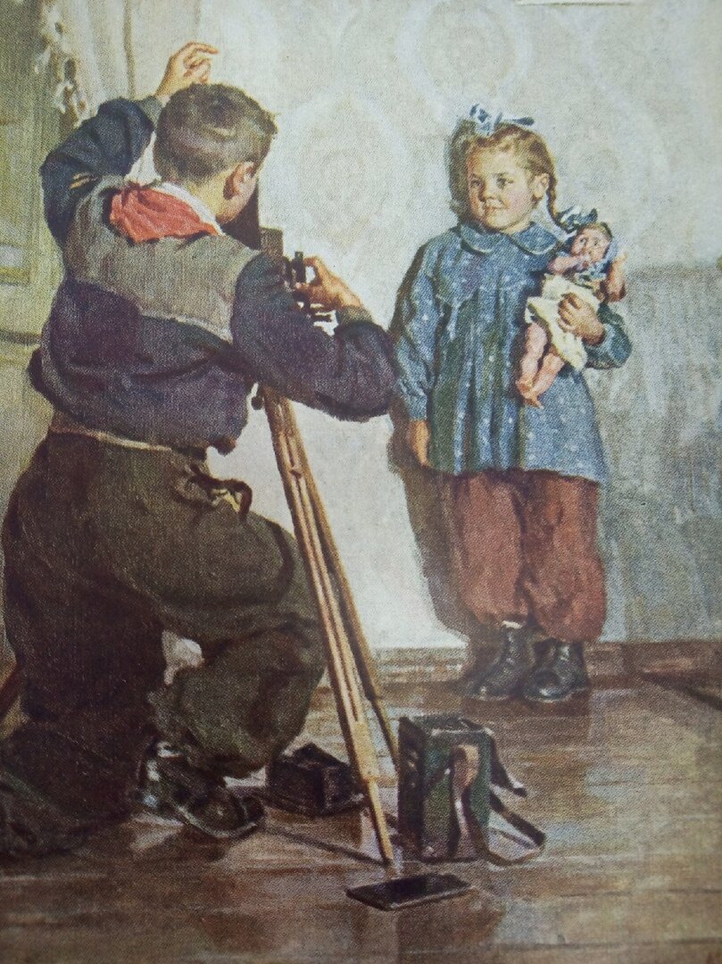 М. М. Божий "Таня, не моргай!" 1954 г