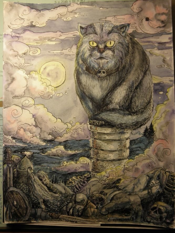 Мифический кот-баюн