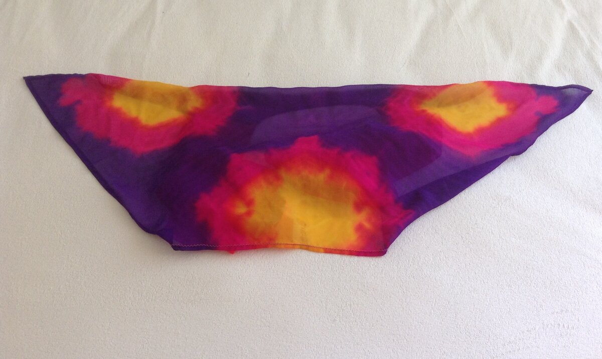 Спинка блузона - "трапеция".