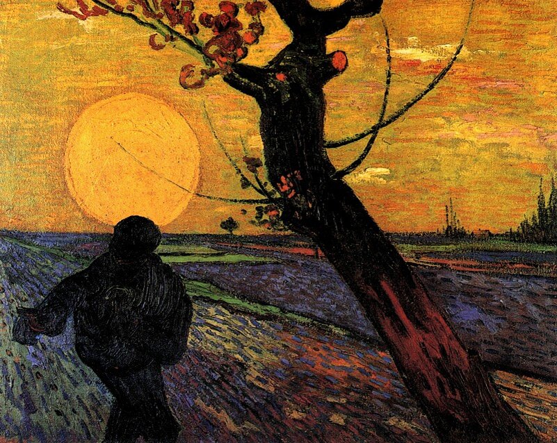 Винсент Ван Гог. "Сеятель". (1888)