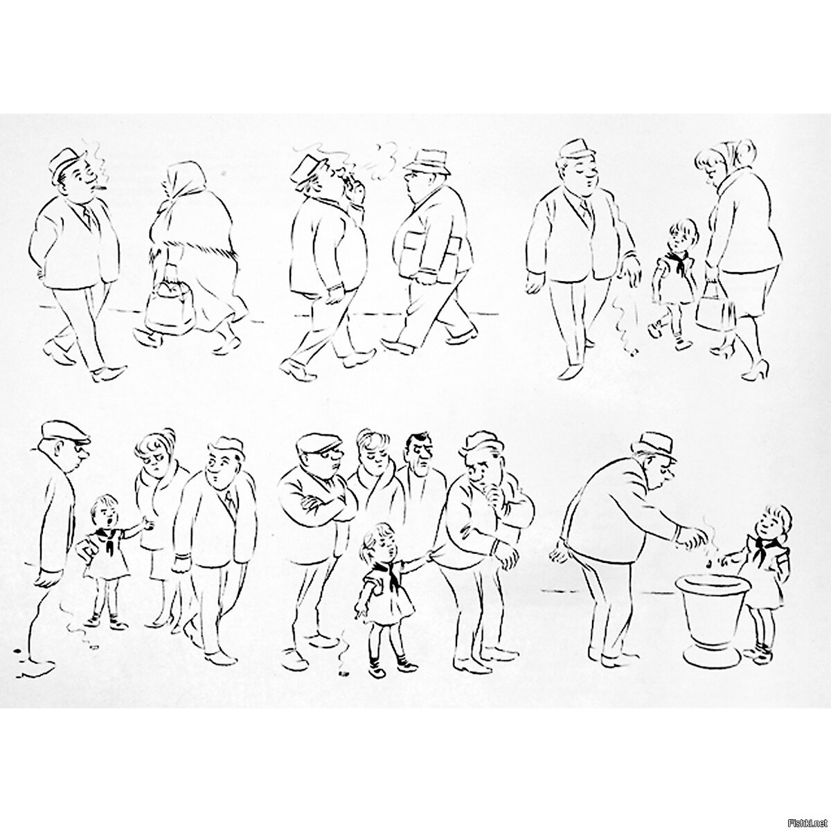     Это увидел в Советском Союзе художник Херлуф Бидструп. Фото из общедоступных источников.