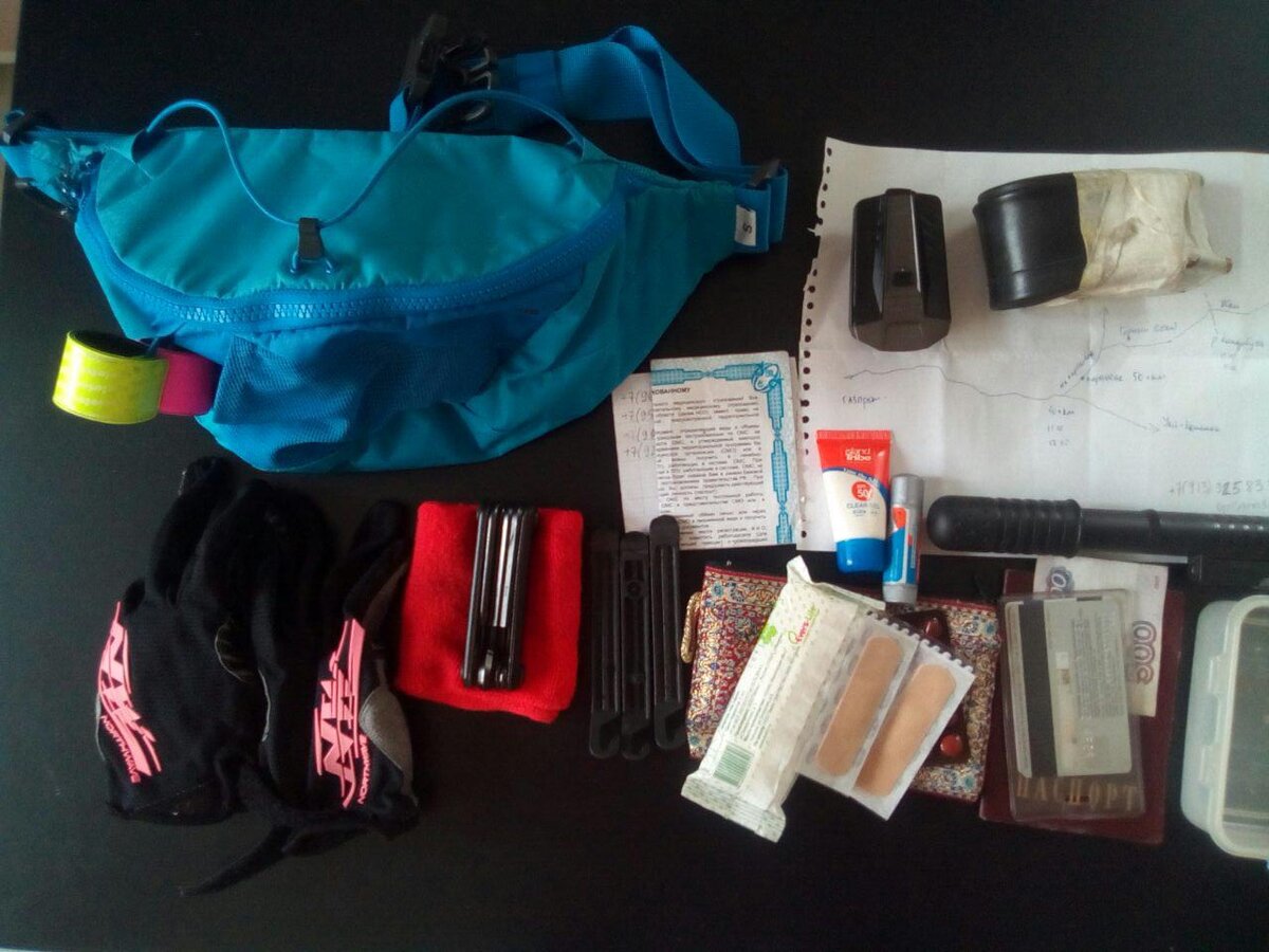 Что было в сумочке. Еды уже нет :)