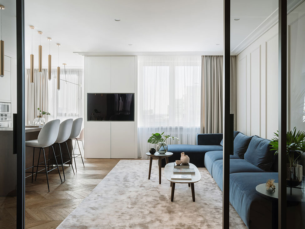 Елена Сидорина: квартира 98 кв. метров в Петербурге