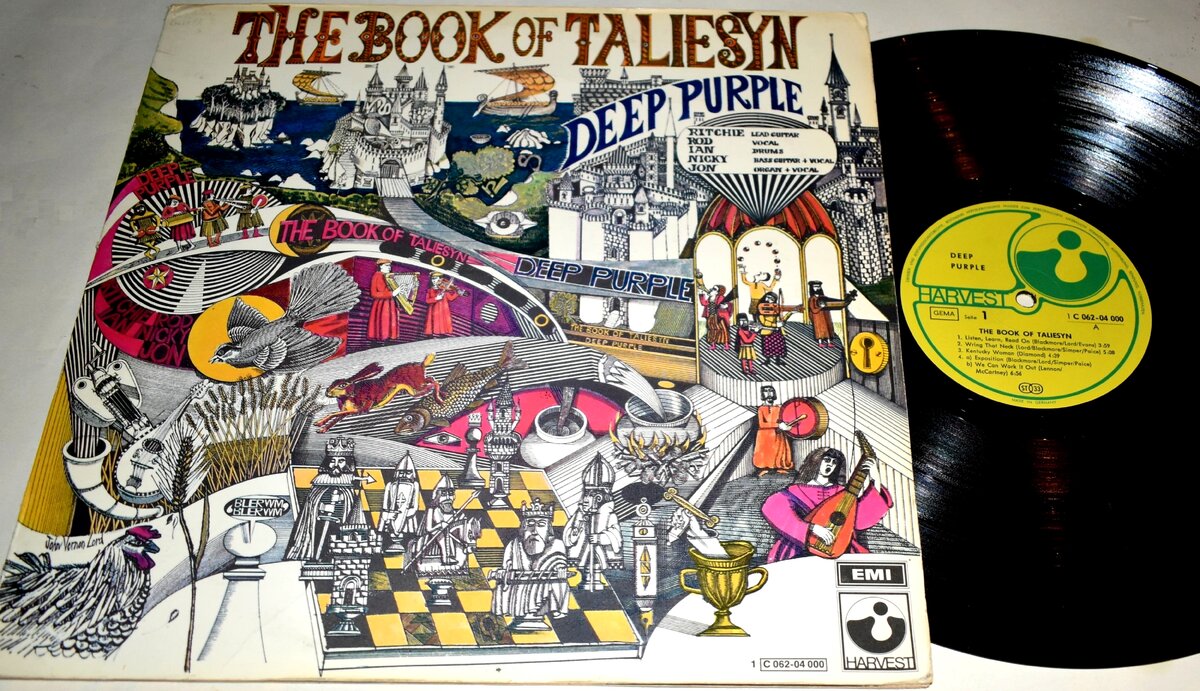 🔸 немецкое издание "The Book of Taliesyn" из личной коллекции