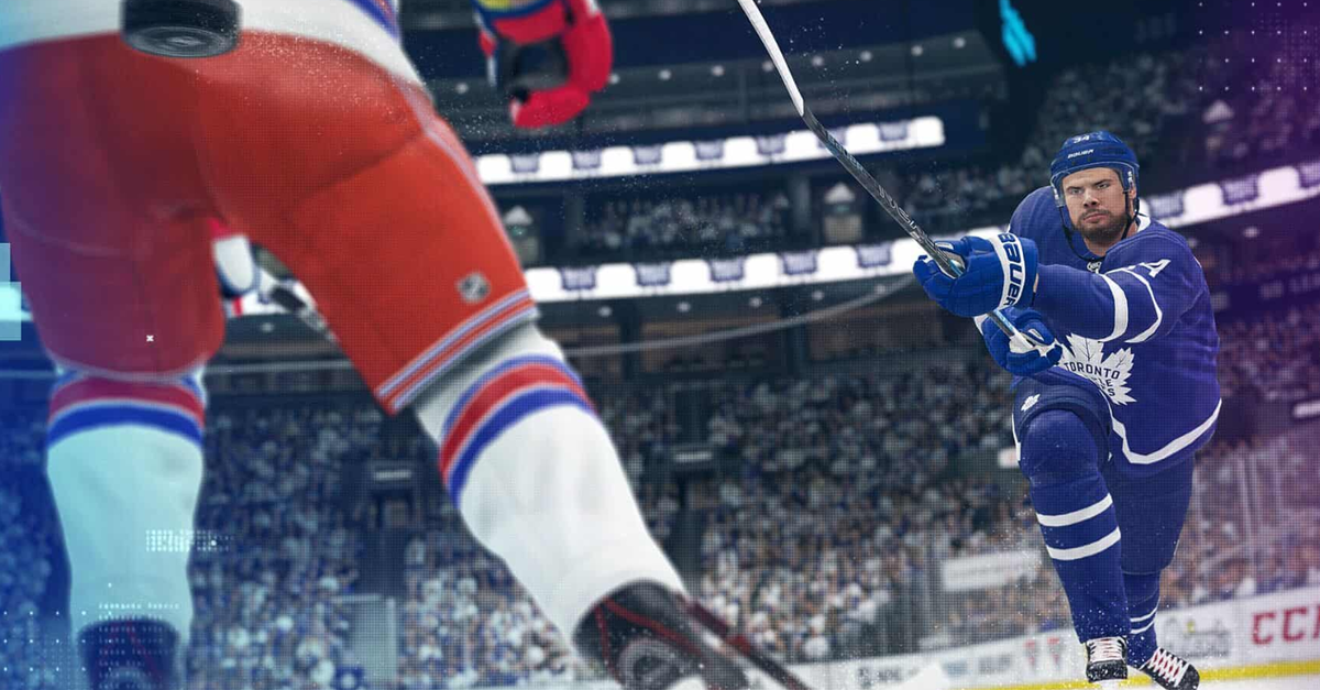 Скриншот из трейлера игры NHL 20. Electronic Arts Sports.