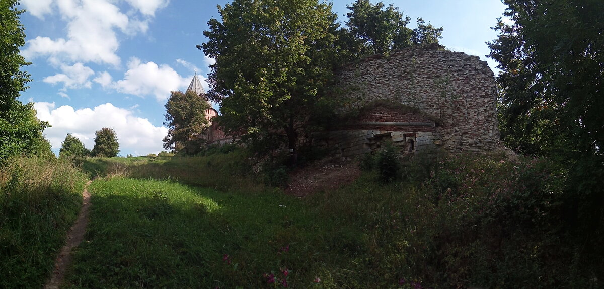 Смоленская крепостная стена, снято на смартфон.