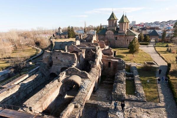 Руины дворца Влада в Тырговиште, Румыния