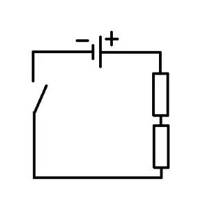 Если цепь в каком-то узле разомкнута, то ток не идет. (Фото взято с сервиса yandex.ru/images с целью иллюстрации).