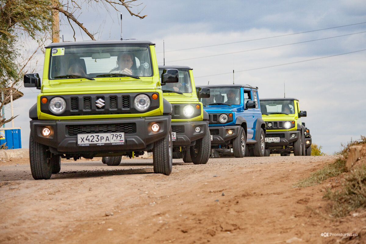 Новый Suzuki Jimny. Проехал на этом авто 500 км по Калмыкии и сделал неожиданный вывод ???