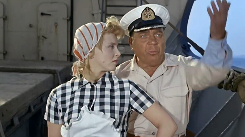 Кадр из фильма "Полосатый рейс"