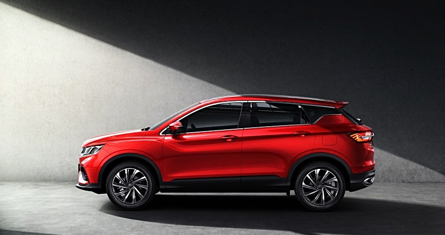 Geely Coolray. Фото пресс-службы Geely