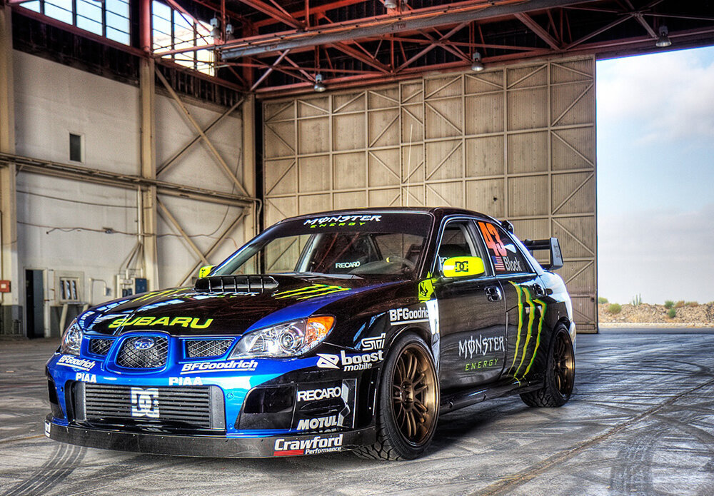 subaru impreza wrx sti ken block