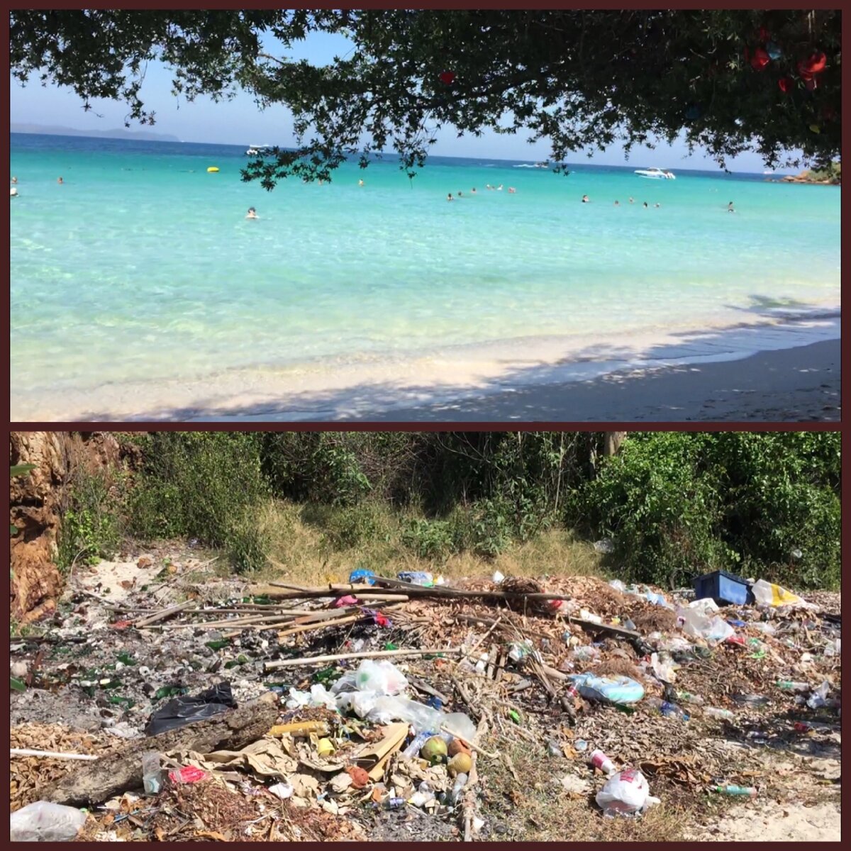 Фото с одного места. Разница в 180°. 