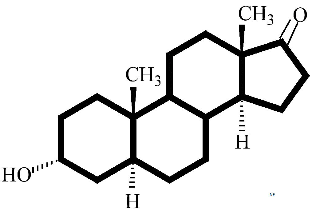 Молекула Тестостерона.