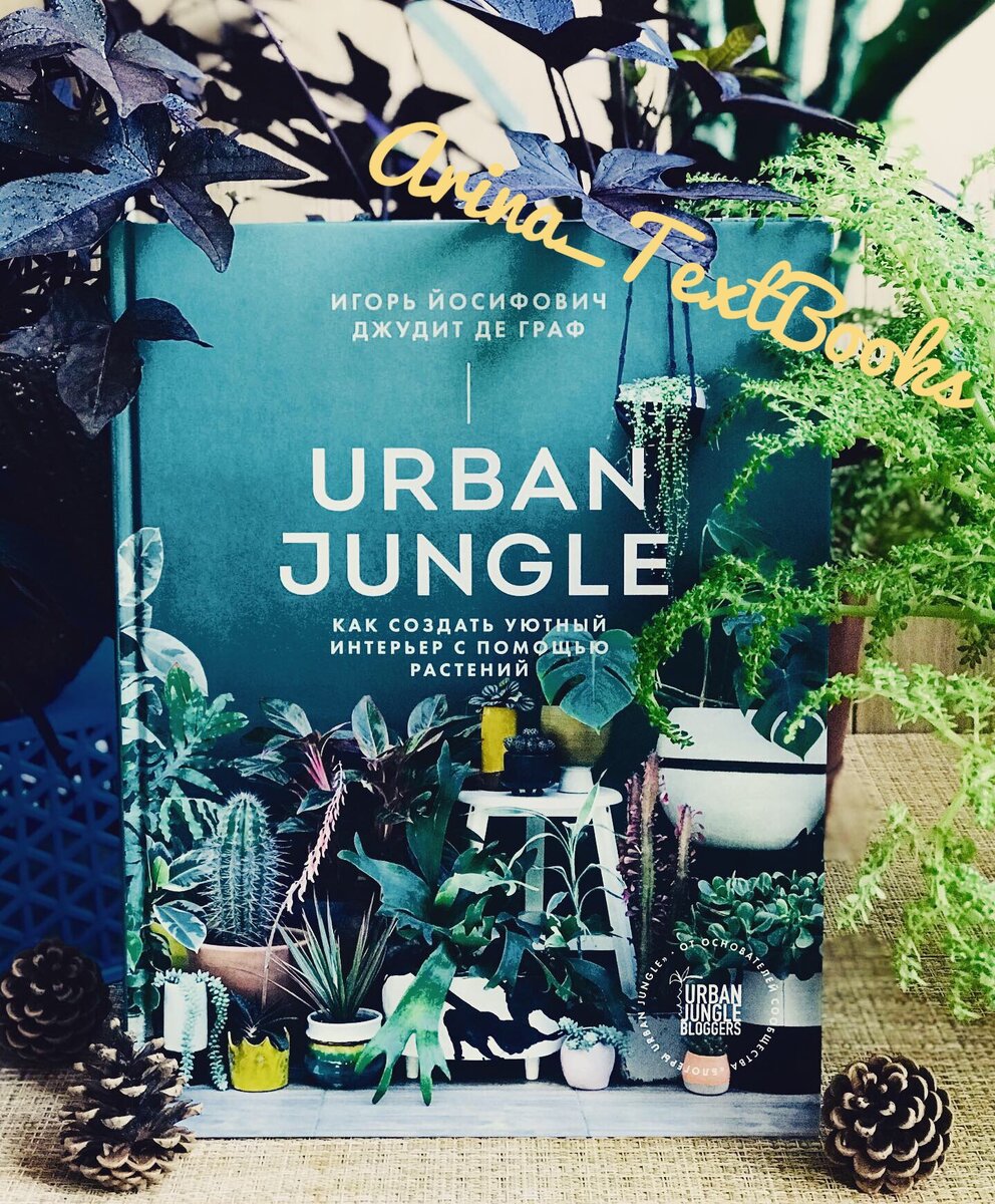 Игорь Йосифович, Джудит Де Граф «Urban Jungle. Как создать уютный интерьер с помощью растений», издательство «МИФ», Москва 2019