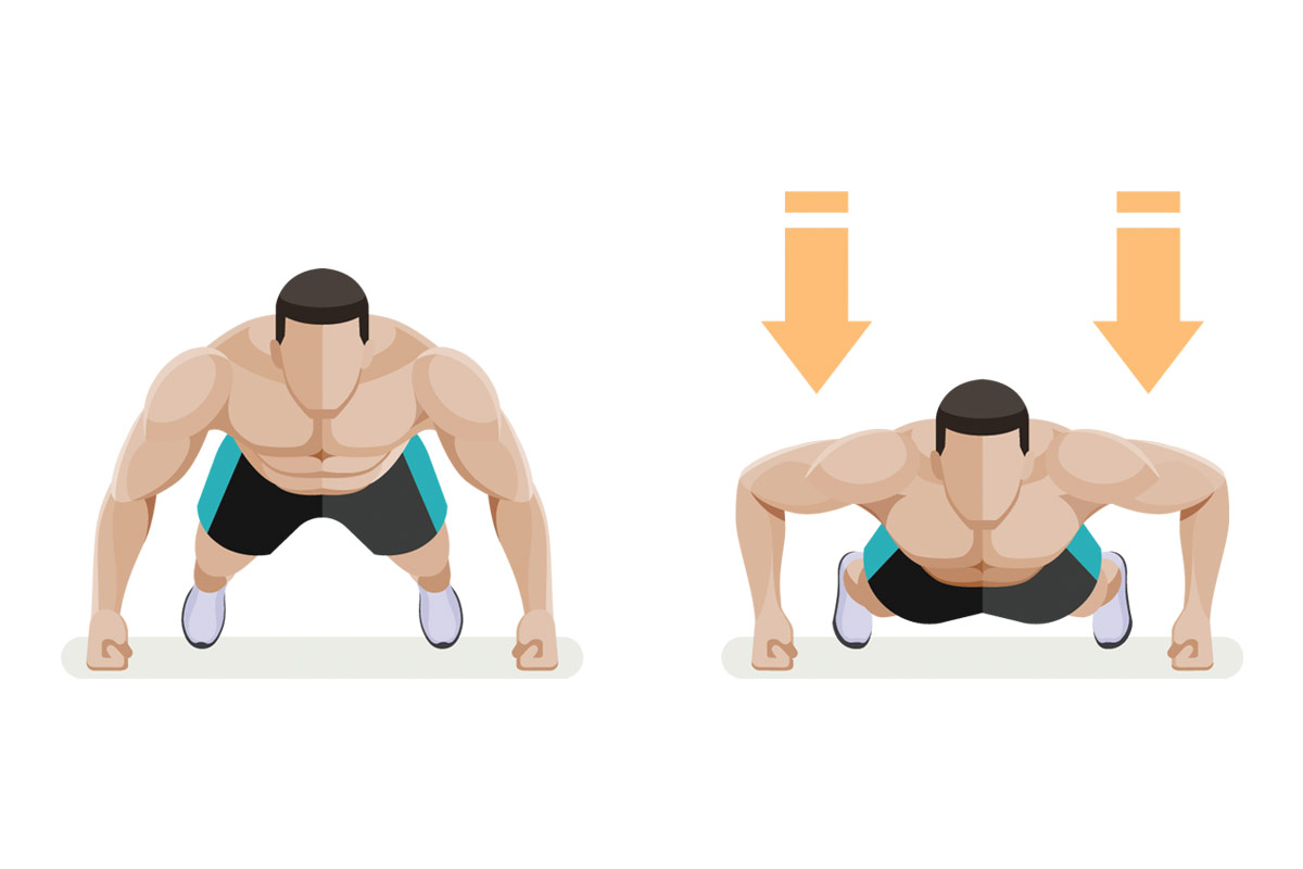 3-4 подхода по 12-15 повторений
