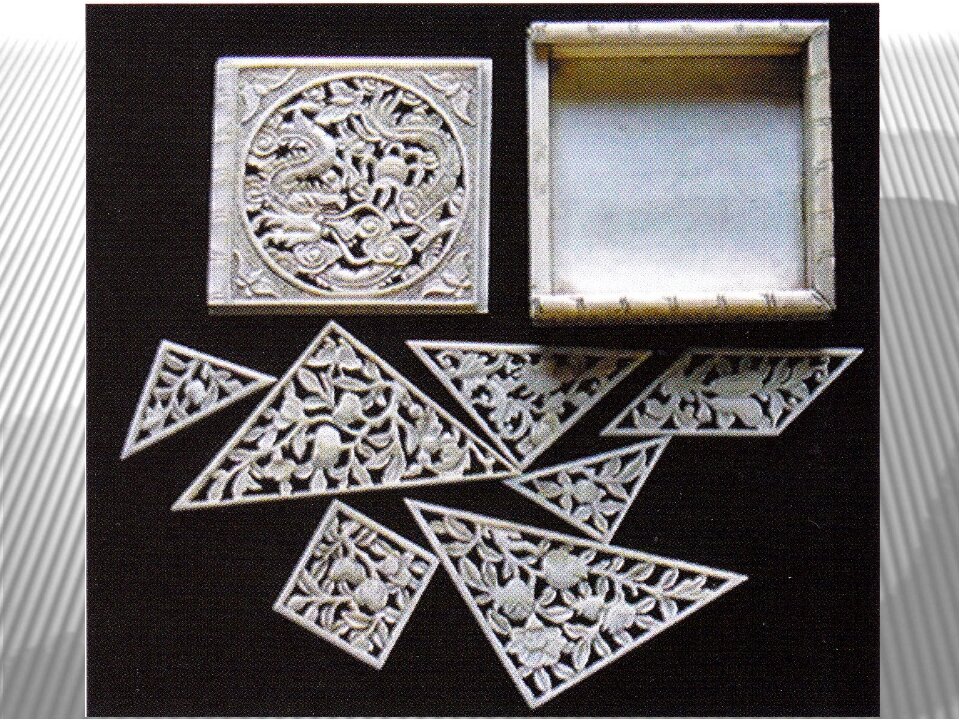 Первый китайский танграм из кости. Источник фото: infourok.ru