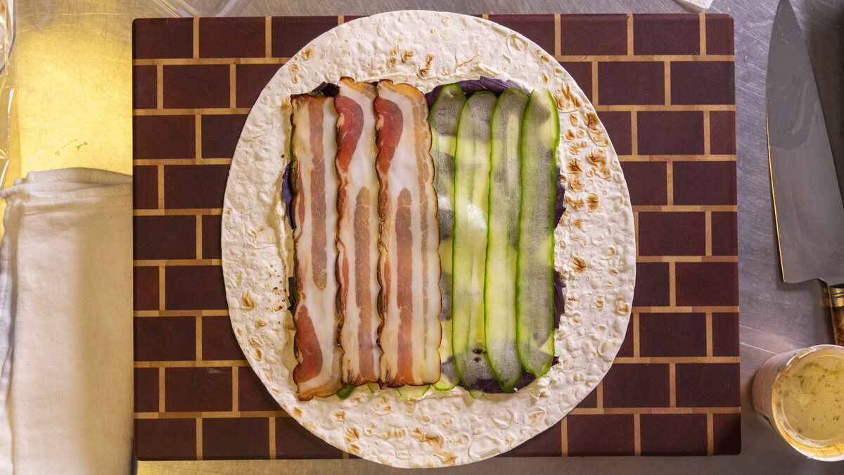 Рулет из лаваша