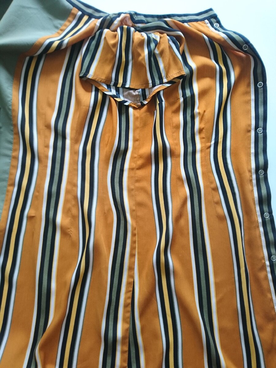 Все полоски на месте, а силуэт по фигуре