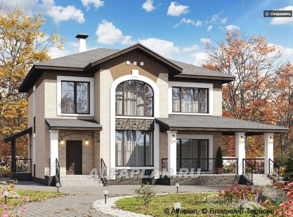 Проект дома 664А «Арт-Нуво» , ©Владимир Тарасов