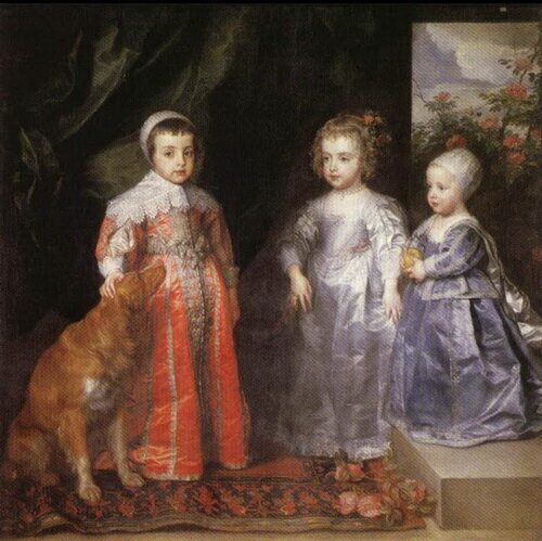 Дети короля Карла I, худ. Ван Дейк