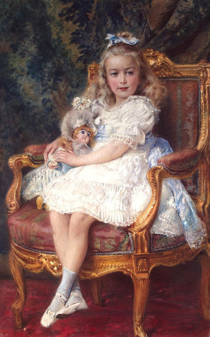 К. Е. Маковский "Портрет великой княжны Марии Николаевны", 1905. muzei-mira.com