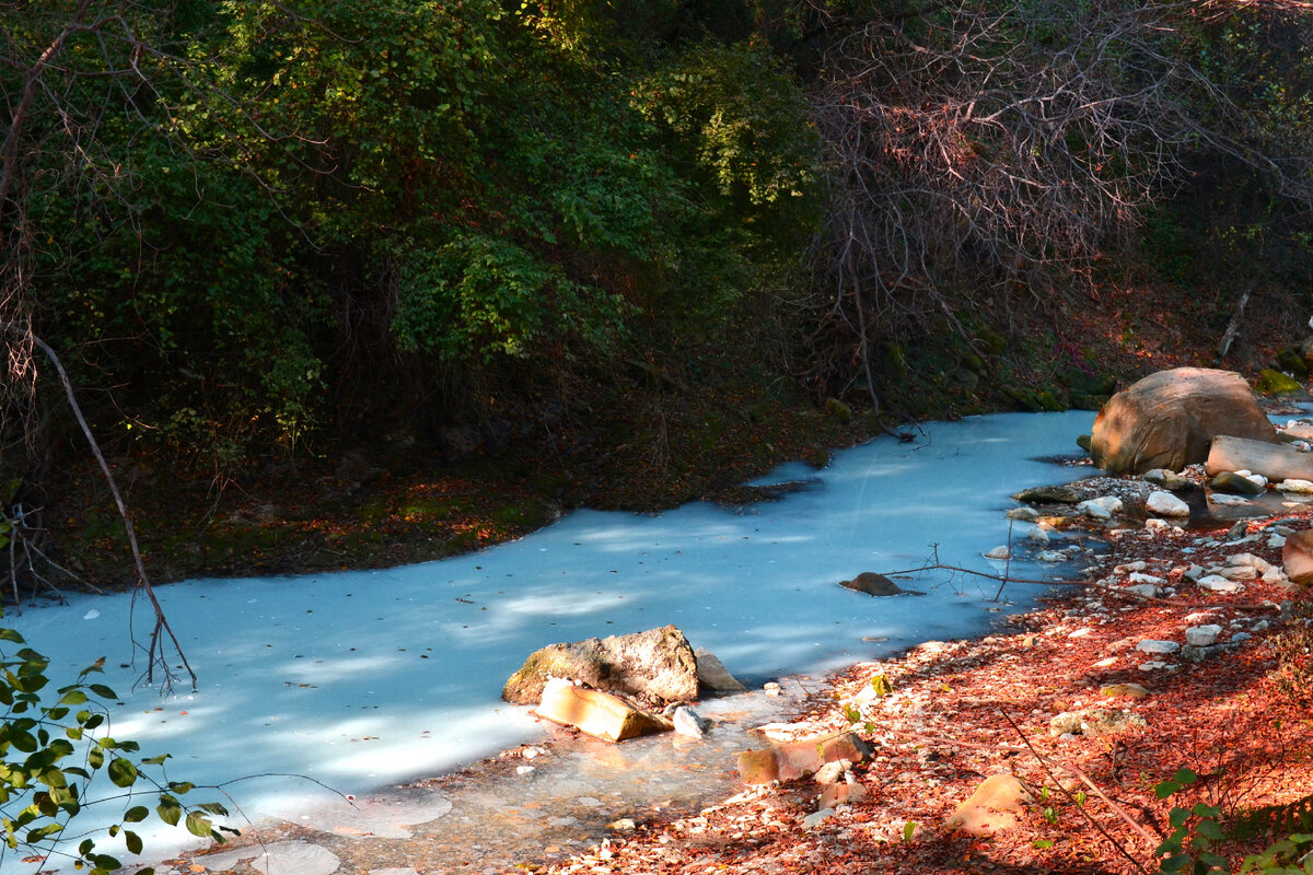 Река Агура. Фото автора