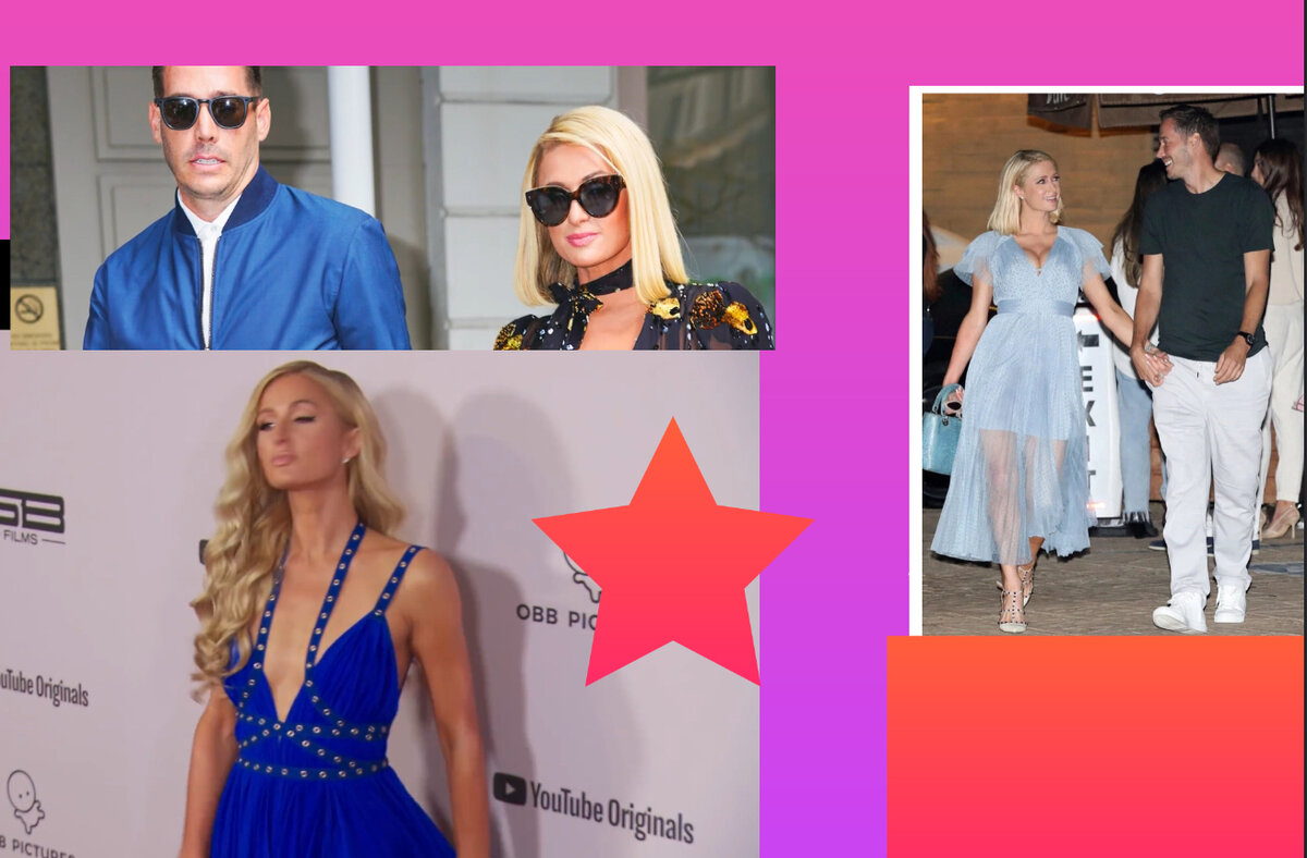 Пэрис с женихом Картером