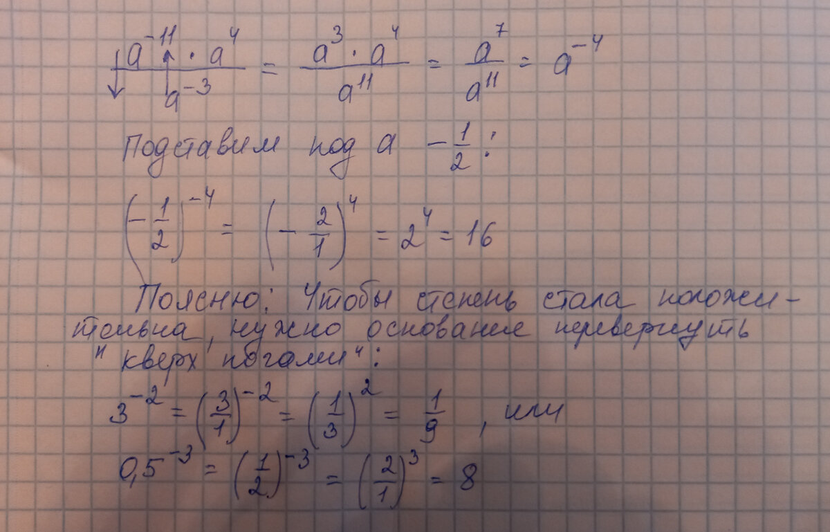 Решение любых степенных выражений по простому. ОГЭ, ЕГЭ. | БЕС.Полезный  информ | Дзен