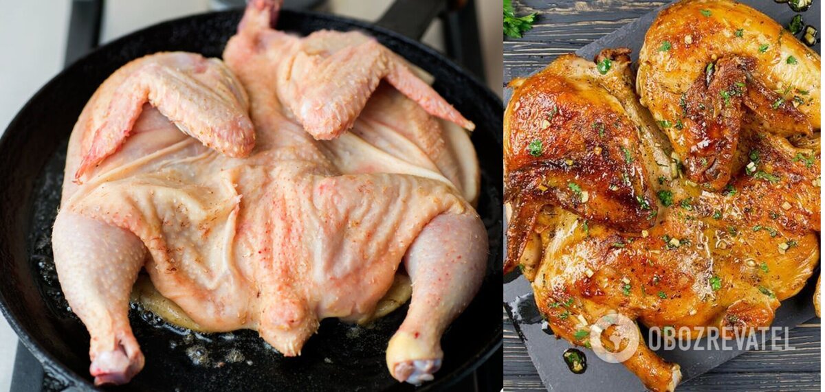 Чем отличается курица от цыпленка табака