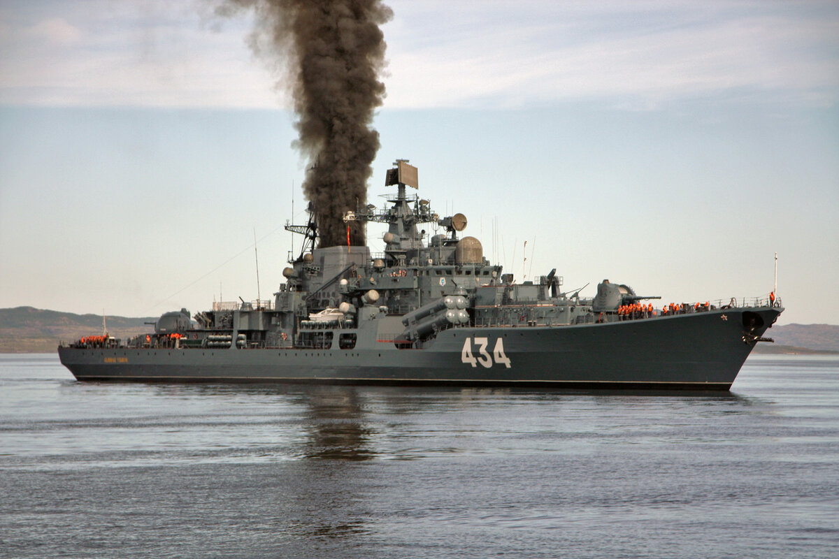 Эскадренный миноносец проекта 956 бесстрашный
