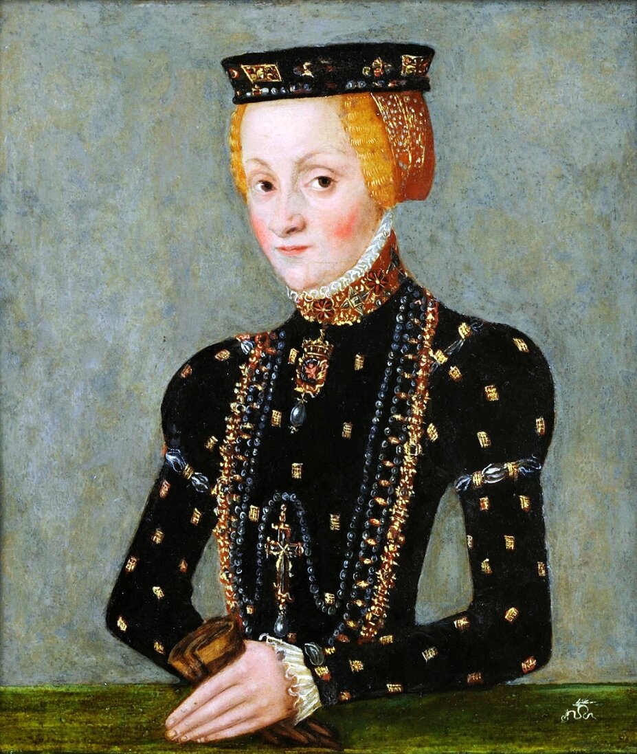 Екатерина Ягелоника. Кранах Младший, около 1553 г.
https://commons.wikimedia.org/wiki/File:Cranach_the_Younger_Catherine_Jagiellon.jpg
