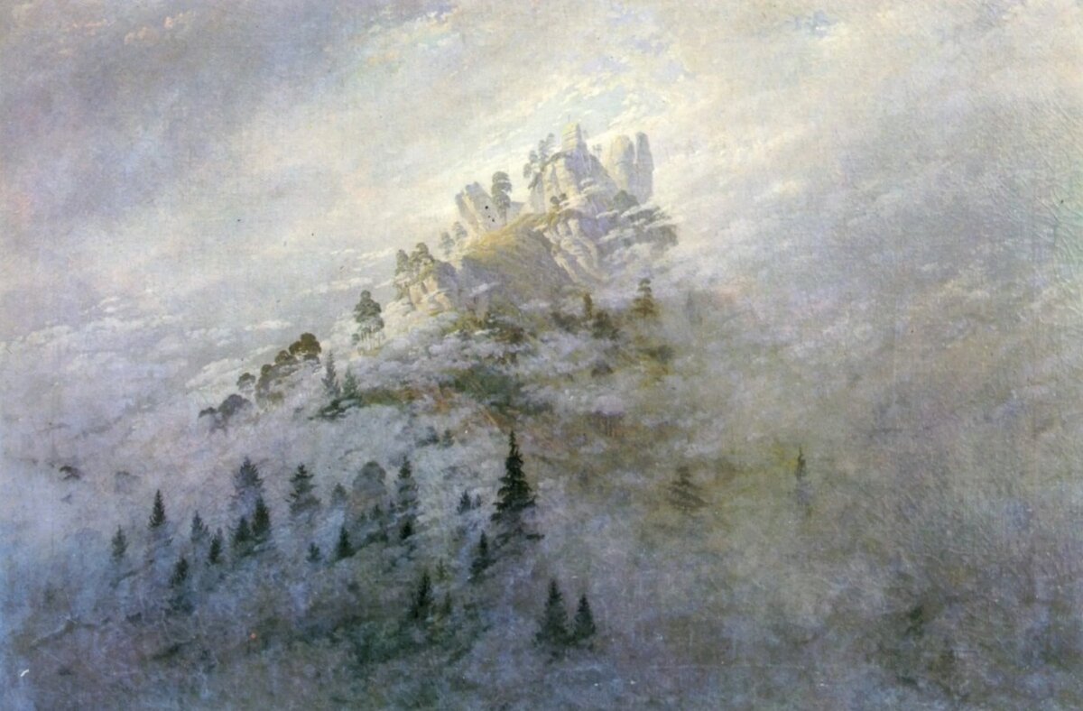"Утренний туман в горах" 104×71 см, 1808г.