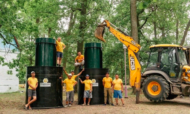 Наша Бригада. Установка Евролос ПРО 25+ с удлиненной горловиной.