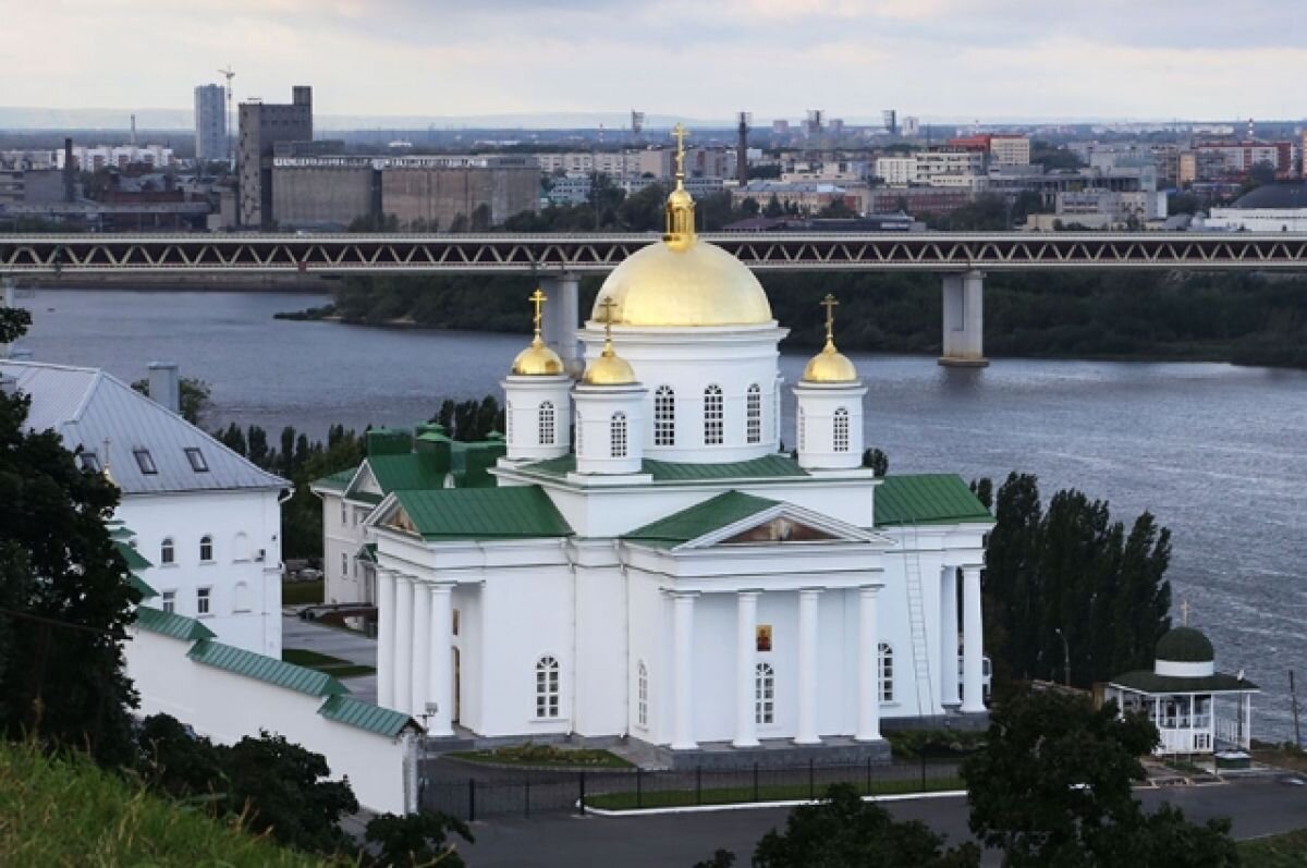    Святые врата Благовещенского монастыря заложили в Нижнем Новгороде