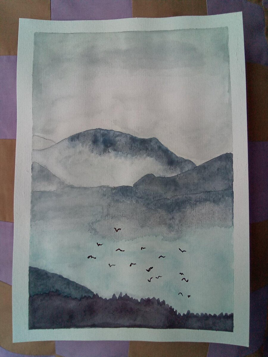 Развлекаюсь понемногу акварелью...