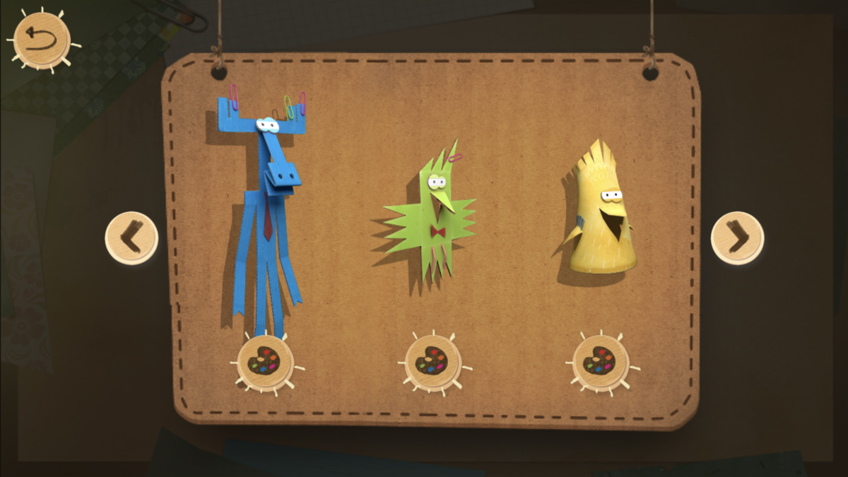 игровых героев всего 14 каждый может выбрать зверюшку или птичку по душе из героев есть лось Аристотель дятел Тюк Тюк сойка Аглая Котозаяц волк львёнок хомяк пчела лось Там Там дятел Бумба крокодил филин пришелец ворона