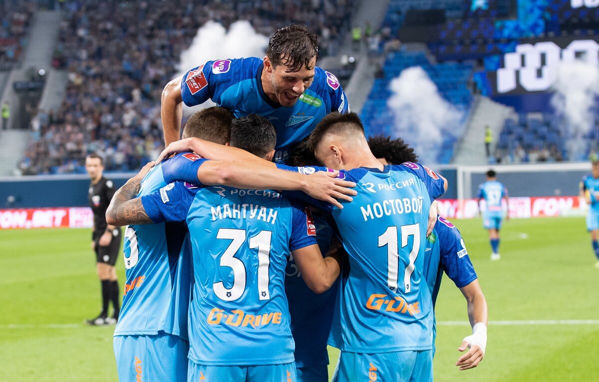 Зенит Бенфика 3 1 2019