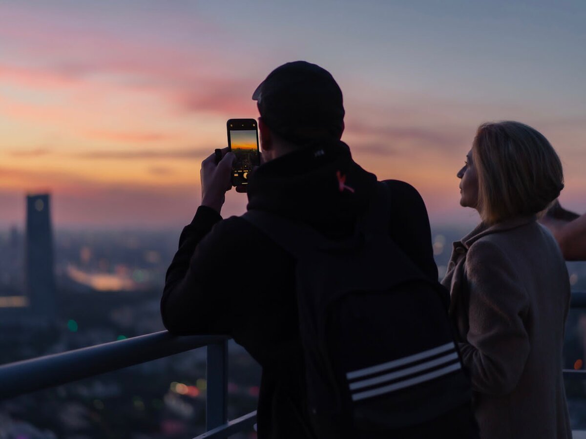 Тот самый рассвет на крыше...