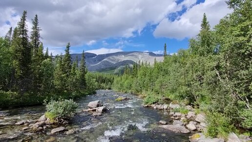 Прогулка у базы Куэльпорр. Хибины