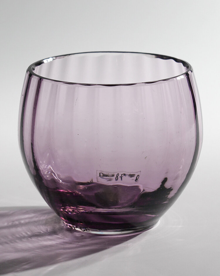 Стакан из набора для воды. 1961 год, ЛЗХС. Автор Хелле Пыльд (Кяяр)