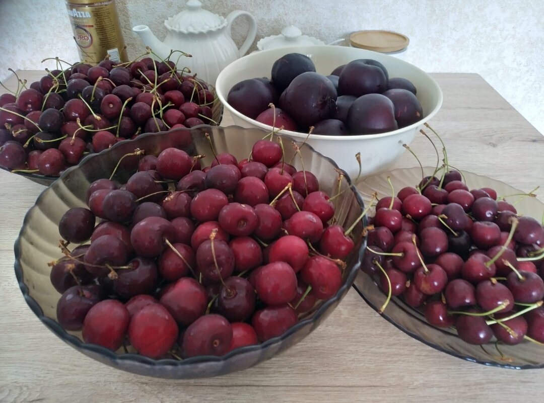 Фото автора. Изобилие черешни